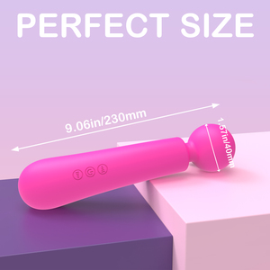 Gode Baguette Masseur Stimulateur Clitoridien, Mamelons et G SPot avec 10 Modes Vibrants, Jouets pour Femme ou Couples, - Product Image 6