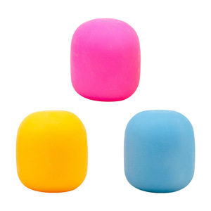 Promotional Slow Rebound Squeeze Sensory Toys Glowing Relief Squishy <b>Fidget</b> Toys Decompressed Funny Glitter Ice Cubes for Kids - Product Image 4