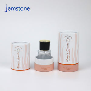 Caja de Cartón Kraft Cilíndrica para Perfume, con Grabado y Acabado Brillante, Tamaño Personalizado, Empaque de Tubo de Papel - Product Image 2