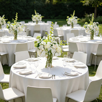 Boule de fleurs artificielles blanche et verte de 40 cm, décoration de centre de table pour mariage et banquet, boule de fleurs réaliste faite à la main