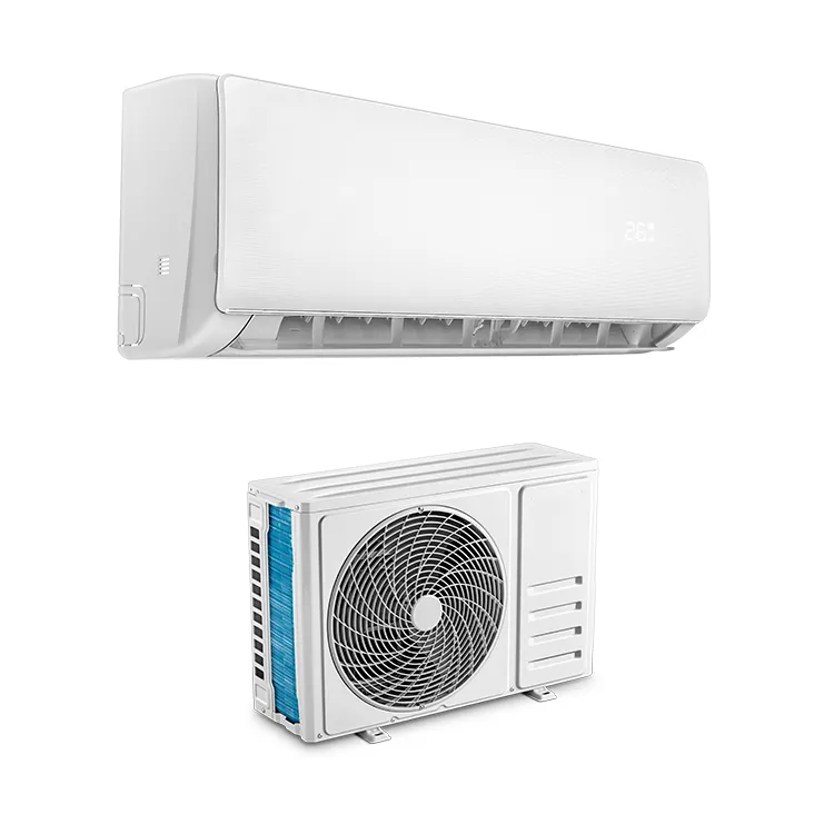 50HZ Mini Split Type Wall AC Unit on or off eco Air Conditioner Household 9000Btu Central System Air Conditioning