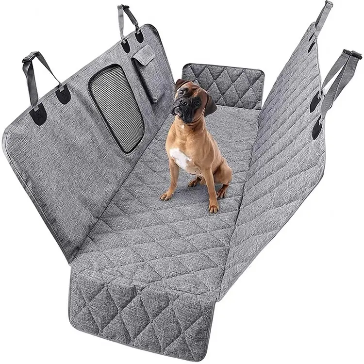 Carmeler Back Seat Extender para Cães Multi-color escolher Car Camping Air Colchão Dog Hammock para Car SUV Truck Preto