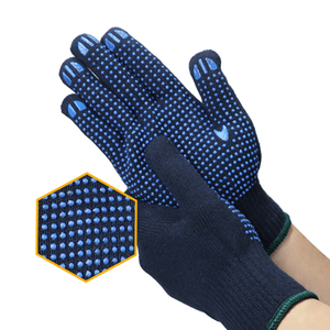 Guantes de Seguridad XINGYU Azules de Algodón con Puntos de PVC Antideslizantes para Hogar, Jardín, Construcción, Seguridad Alimentaria y Trabajo - Product Image 6