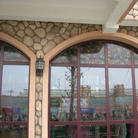 Revêtement mural en pierre de ciment pour murs extérieurs de jardin et colonnes paysagères - Panneaux imitation roche faciles à couper et à installer, légers et écologiques