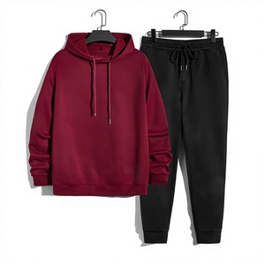 Manufacturer Wholesale Custom <b>Men's</b> <b>XL</b> XXL 100% Cotton Breathable Gym Winter Wear <b>Tracksuit</b> Solid Printed Design High Quality - Product Image 1