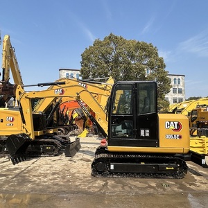 รถขุดขนาดเล็ก CAT 305.5E2 มือสอง ขนาด 5 ตัน รถขุดตีนตะขาบขนาดเล็ก รถขุดแคตเตอร์พิลลาร์มือสองสำหรับขาย - Product Image 2