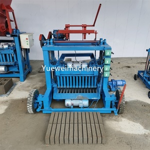 Điện rung xi măng Khối Máy đầy màu sắc vỉa hè gạch Máy làm bãi đậu xe Tạp dề sàn pavers sản xuất máy - Product Image 5