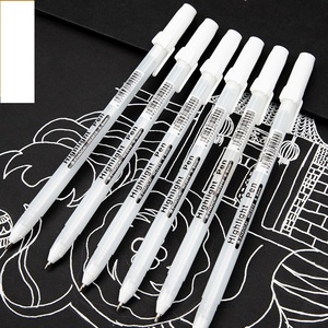 Rotulador Blanco de 0.8mm, Rotulador de Gel para Acuarela, para Líneas Finas, Resaltado, Dibujo y Animación - Product Image 3