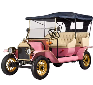 Carrito de Golf Clásico Retro de Dos Filas y 8 Asientos para 6 Personas, Modelo 2026, en Oferta, para Turismo - Product Image 1