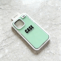 Coque de téléphone portable en silicone souple personnalisable avec impression UV, doublure en microfibre, antichoc, pour 17/16/15/14/13 Pro Max