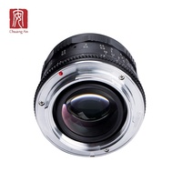 Objectif d'appareil photo SOCAX 35 mm F1.2 à grande ouverture compatible avec les appareils Nikon, Fujifilm et Canon