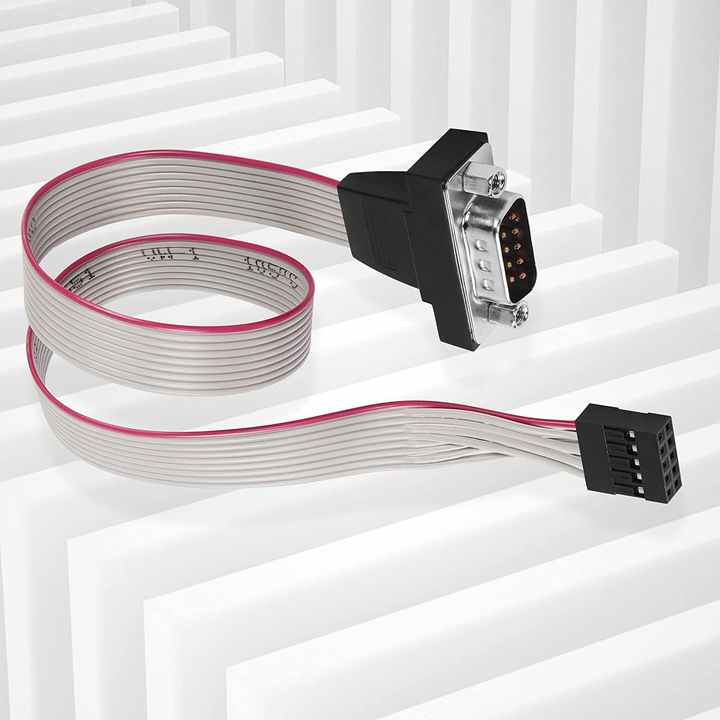 DB9 to 10pin IDC Serial Cable - High-Quality RS232 Connection