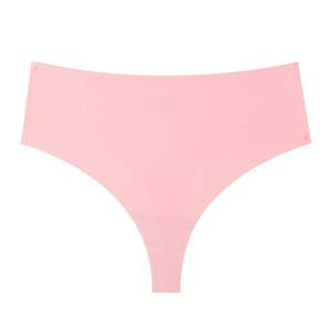 Tanga Deportiva Sexy sin Costuras de Seda de Hielo, Cintura Alta, de una Pieza, Secado Rápido, Transpirable, Antibacteriana, Ecológica, con Logotipo Personalizado - Product Image 1