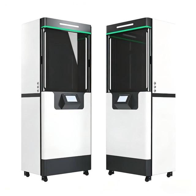 Industrial Grade Dual-Component Flexible 3D Printer with 46um Resolution & 350x198x520mm Build Volume