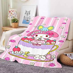 Nueva Manta de Felpa KT Moderna, Linda y a la Moda, con Diseño de Dibujos Animados, para Oficina, Auto, Siesta, Sofá, Cama, para Niños y Estudiantes - Product Image 3
