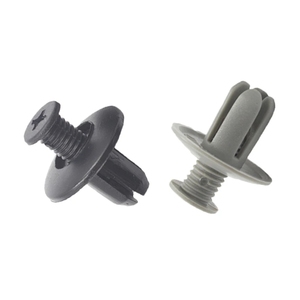 Gray Black 8mm Hole Auto <strong>Plastic</strong> Bumper Door Screw Push-Type Expanding Rivet Panels Trim Retainer Nylon Fasteners <strong>Clips</strong> - Product Image 2