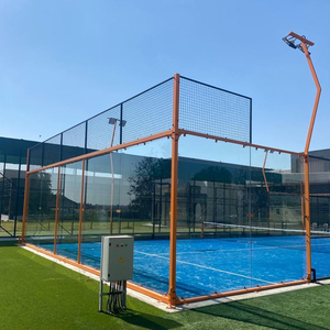 Hot bán nhà máy padel tòa nhà cung cấp thiết kế mới tùy chỉnh trong nhà padel Tòa Án 10*20m đầy đủ toàn cảnh padel Tòa Án - Product Image 3