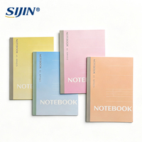 Cuaderno Personalizado A5 con Tapa Blanda, Encuadernación Perfecta, 40 Páginas Rayadas, Diario de Escritura, Cuaderno Escolar y de Oficina Colorido, Venta al Por Mayor OEM