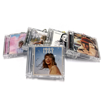 Album de musique RFID intelligent acrylique NFC carte CD NFC Mini porte-clés enregistrement NFC Mini CD Album