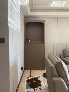 Meuble de niche bouddhiste haut de gamme en panneau artificiel pour salon intérieur - Product Image 5