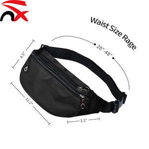 Sac banane imperméable unisexe tendance pour voyage, randonnée, cyclisme – Idéal comme cadeau - Product Image 4