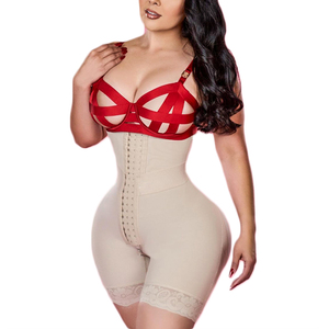 Levanta Pompis Body Shapers sexy en dentelle à double contrôle avec fermeture éclair culotte d'entraînement à la taille pour femmes de grande taille - Product Image 2