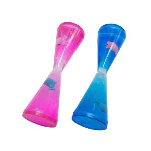 Jouet minuteur à mouvement liquide, forme de diamant, <span class=keywords><strong>sablier</strong></span> à <span class=keywords><strong>huile</strong></span> avec lumière LED - Product Image 5