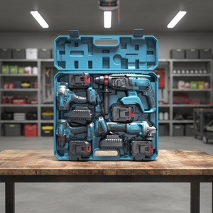 Perceuse électrique sans fil <span class=keywords><strong>18V</strong></span> 20V 21V au lithium, les meilleures machines de perçage, outils de perçage sans balais, kit combiné d'outils MKT - Product Image 2