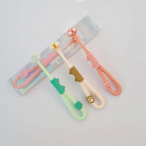 Brosse à <span class=keywords><strong>dents</strong></span> pour enfants RTS avec têtes 3D, poils en nylon, manche souple en TPR, emballage en boîte PVC pour un nettoyage efficace des <span class=keywords><strong>dents</strong></span>, usage domestique - Product Image 6