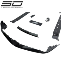 Pièces de rechange en fibre de carbone SD Perfect Fitment pour kit carrosserie Porsche 992 Turbo S, directement de l'usine, haute performance