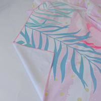 Wholesale Customizable Anti-sand Microfiber Beach Towels with logo Printing