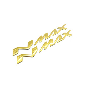 Autocollants de logo de réservoir de carburant en caoutchouc souple 3D Yamaha NMAX, nouveaux autocollants décoratifs personnalisés pour <span class=keywords><strong>moto</strong></span> - Product Image 5