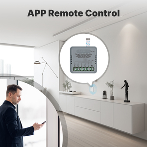 Módulo de Interruptor Inteligente Zigbee LangYeao Tuya de 1/2/3/4 Canales, 5A 10A, Tamaño Mini para Control de 2 Vías, Compatible con <span class=keywords><strong>Alexa</strong></span> y Google Home - Product Image 6