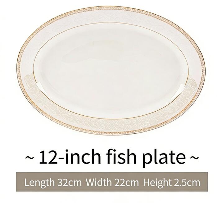 Gold 12inch plate