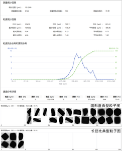 เครื่องวิเคราะห์ขนาดเม็ดแบบไดนามิก เครื่องวัดขนาดอนุภาค เครื่องตรวจจับรูปร่างอนุภาค - Product Image 5