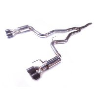 Tuyau de descente Catback en acier inoxydable haute Performance 3 "pour système d'échappement de voiture FORD MUSTANG EcoBoost 14 jusqu'à 2.3T