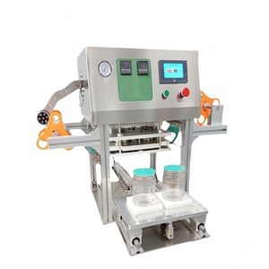 Machine de scellage automatique de bureau pour pots de yaourt, boîtes à salade en plastique, gobelets à boisson, pots de beurre de cacahuète et pots de confiture - Product Image 6