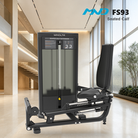 Machine de musculation pour le levage des mollets de qualité supérieure, équipement de musculation MND FS93, équipement de musculation pour salle de sport et centre de remise en forme, multifonction
