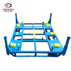 מתלה אחסון ותחבורה לסוללות רכב מפלדת פחמן עמידה, עמיד בפני חלודה, עיצוב ניתן לפירוק, מדפים ניתנים לערום - Product Image 2