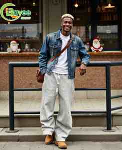 <span class=keywords><strong>Pantaloni</strong></span> da <span class=keywords><strong>Uomo</strong></span> in French Terry 450gsm Stile Y2K Streetwear, Joggers Unisex Casual Vintage a Gamba Larga con Strisce Laterali - Product Image 2