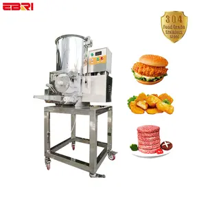 2023 Venda Quente Em Industrial Automática Burger Patty Formando Máquina/Torta De Carne Que Faz A Máquina/Cutlet Nugget Que Faz A Máquina