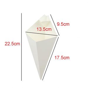 <span class=keywords><strong>Churos</strong></span> Box Holder Churros Fairy Bread Cono de papel Crepes Epackaging Sharwarma Packaging Fried Spain Baked Churros Box - Product Image 2