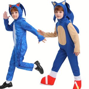 <span class=keywords><strong>Sonic</strong></span> Cartoon Unisex niños Cosplay <span class=keywords><strong>disfraz</strong></span> TV película disfraces actuación vestido para niños puesta en escena - Product Image 1
