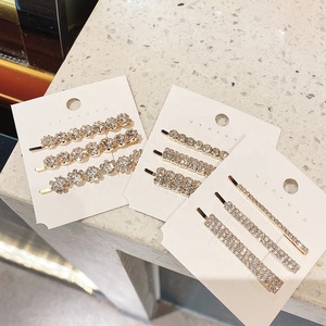Set di 3 Fermagli per Capelli in Cristallo con Diamanti Scintillanti, Mollette con Strass per Donne e Ragazze - Product Image 4