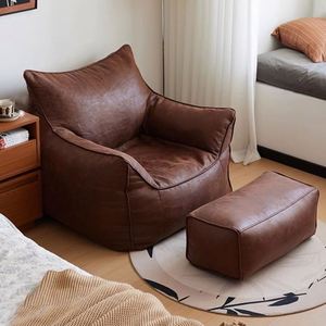 Excluding Fillers One Seat Modern Leisure <b>Small</b> Apartment Bean Bag <b>Sofa</b> Living Room <b>Bedroom</b> Balcony Chair - Product Image 1