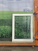 Fenêtres en alliage d'aluminium modernes Minglei pour usage résidentiel avec isolation thermique, certifiées Energy Star, design à ouverture battante