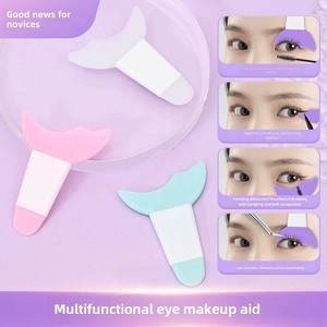 Protector de Pestañas con Logotipo Personalizado, Guía para Principiantes en Delineado de Ojos, Asistente de Posicionamiento para Sombra de Ojos y Rímel, Herramienta Protectora para Delineado de Ojos - Product Image 6