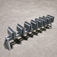 Plaque d'amortissement de friction en acier de précision, à roulement de piston-cylindre, pour le contrôle des vibrations mécaniques en génie civil