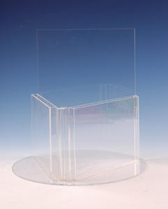 Exhibidor de Folletos Acrílico para Mostrador, Soporte de Plástico para Revistas, Folletos, Catálogos, Menús y Diarios - Product Image 4