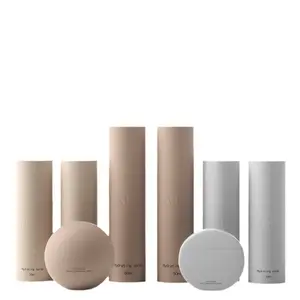 2024 peau beauté vide remplacement luxe pompe sans air bouteille 30ml 50ml cosmétique mat emballage recyclable